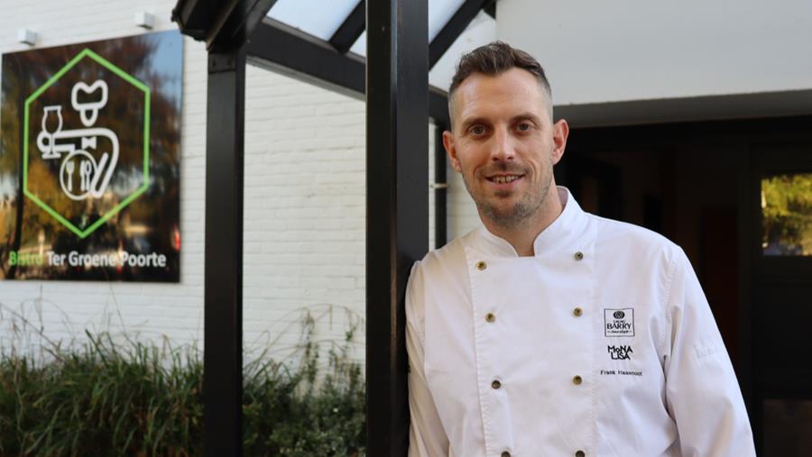 Démonstration du chef pâtissier néerlandais Frank Haasnoot