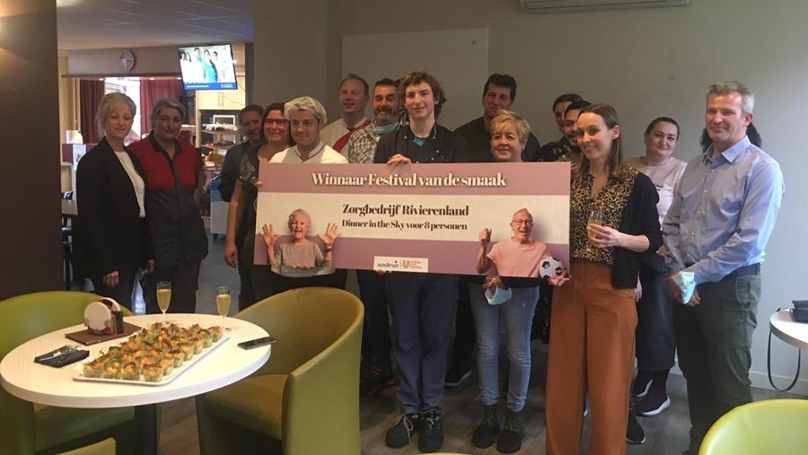 Woonzorgcentrum Hof van Egmont wint 'Festival van de Smaak'