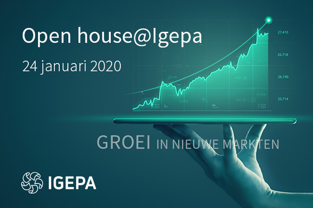 Open house@Igepa  'Groei in nieuwe markten'  24/01/2020
