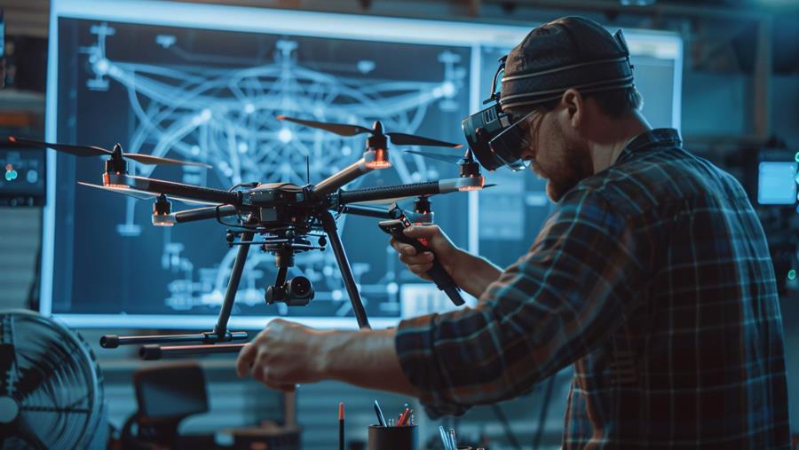 Drones inzetten voor onderhoud