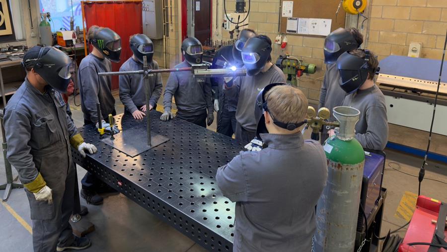 Lasatelier GO!Campus Nexus (Nieuwpoort) blijft sterk groeien