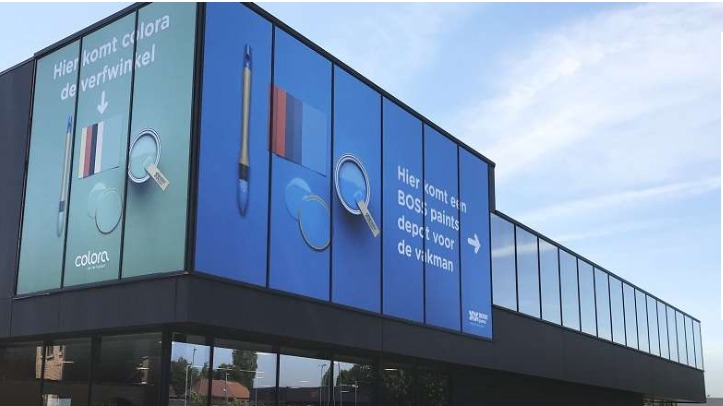 COLORA EN BOSS PAINTS OPENEN SAMEN HYBRIDEWINKEL IN HASSELT